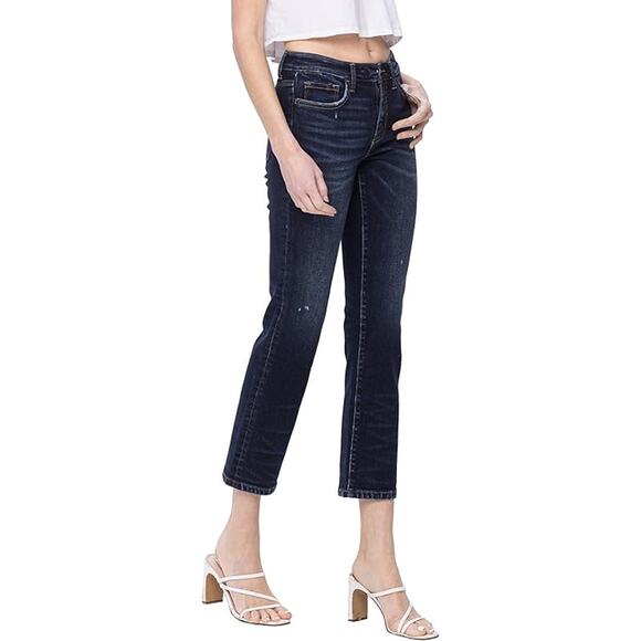Flying Monkey Mid Rise Slim Straight Jeans - F5278 - Size 26 - Picture 2 of 4